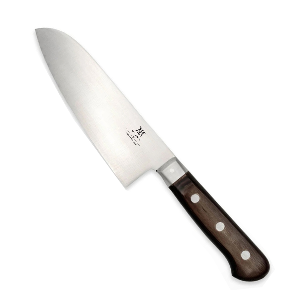 Dao bếp cao cấp MIURA Y – Dao thái đa năng Santoku (17.3cm)