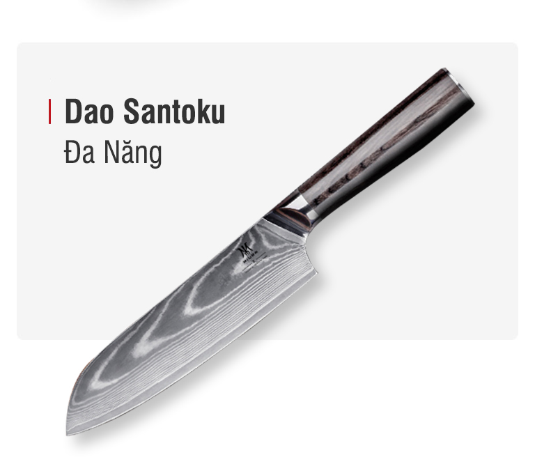 Dao Santoku – Đa năng